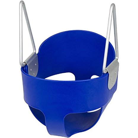 Swing Set Stuff Highback Full Bucket (Blue) -Seat Only- with SSS Logo Sticker
