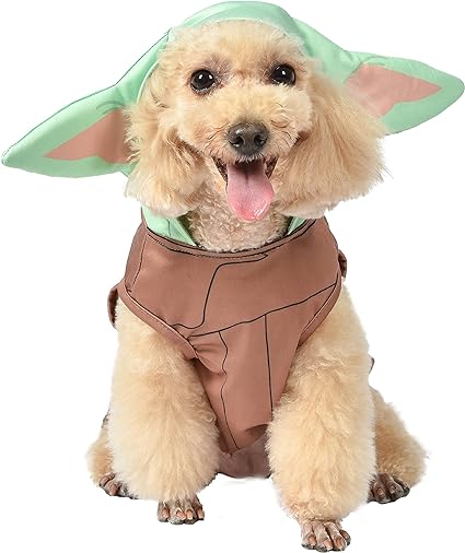 Star Wars for Pets Halloween Grogu Costume - Large | Star Wars Halloween Costumes for Dogs, Funny Dog Costumes | Officially Licensed Star Wars Dog Halloween Costume