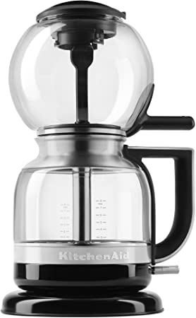 KitchenAid KCM0812OB Siphon Coffee Brewer, Onyx Black, 2.3