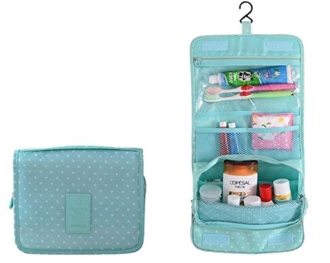 Portable Travel Makeup Bag Hanging Toiletry Bag Cosmetic Bags Waterproof Kit Bag