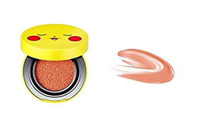 Tonymoly Pokemon Pikachu Mini Cushion Blusher (9g) (#03 Peach Orange)