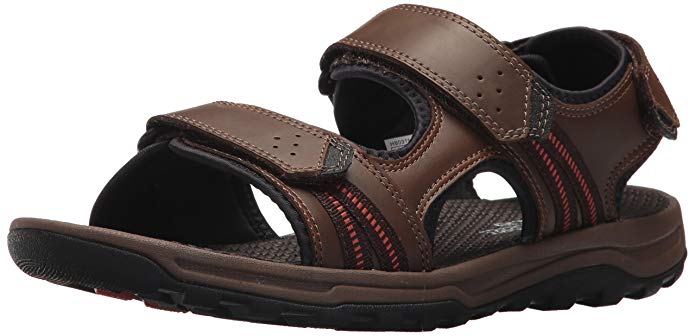 Rockport Men's Trail Technique 3 Strap Flat Sandal