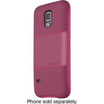 Logitech Protection  Plus Case for Samsung Galaxy S5 Upgraded Retail Package Plum Pink