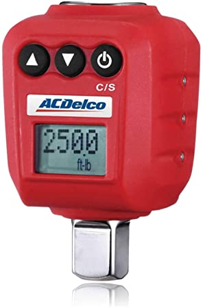 ACDelco 1/2” Digital Torque Adapter (4-250 ft-lbs) with Audible/LED Alert ARM602-4A