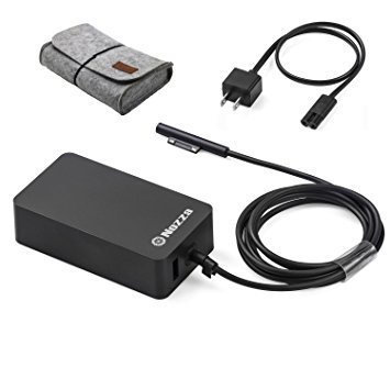 Nozza for Surface Pro 1/Pro 2 Charger,Power Supply for Microsoft Surface Pro 1 Pro 2,48w 12v-3.6a 5v-1a, USB Adapter Port