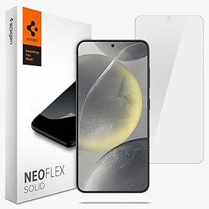 Spigen NeoFlex Solid Screen Protector Designed for Galaxy S24 [2 Pack] - Case Friendly