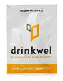 Drinkwel for Hangovers Nutrient Replenishment and Liver Support 4 To-Go Packets With Milk Thistle Kudzu Flower N-acetyl Cysteine