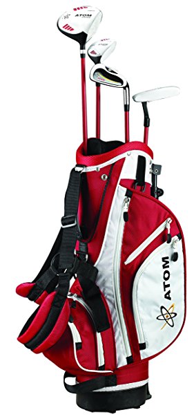 ATOM Complete Junior Golf Set, Youth 45-54" tall, Ages 6 -10, Right-handed