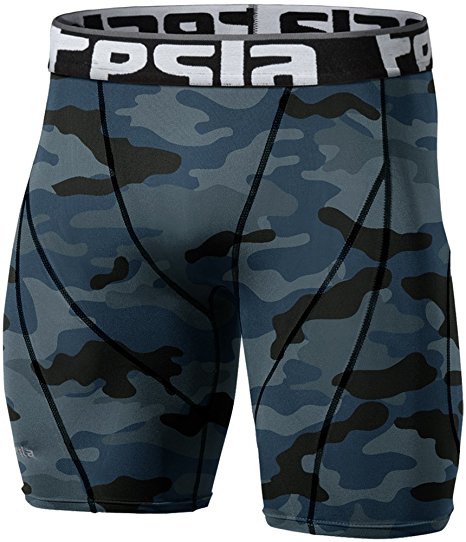 Tesla Men's Compression Shorts Baselayer Cool Dry Sports Tights S17