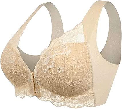 Women's Sora Bra Front Closure 5D Shaping Seamless Lace Bras for Women