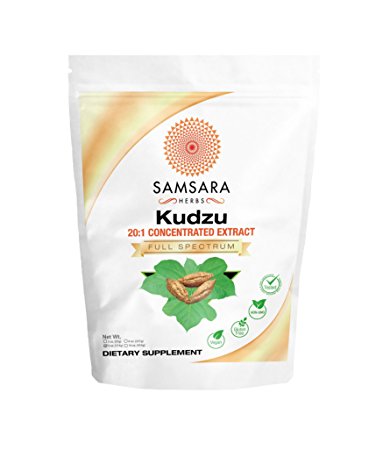 Kudzu Root Extract Powder (4oz / 114g) 20:1 Concentrated Extract