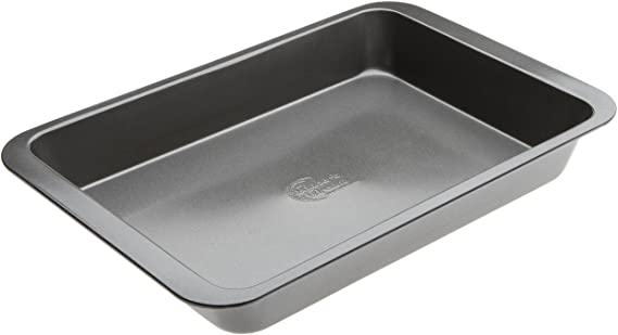Range Kleen B05BR 9 x 13 Inches Non-Stick Bake and Roast Pan, Grey
