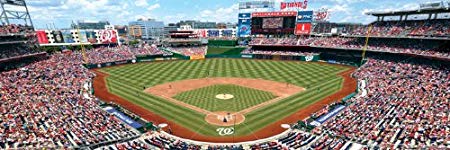 MasterPieces MLB Washington Nationals Stadium Panoramic Jigsaw Puzzle, 1000-Piece