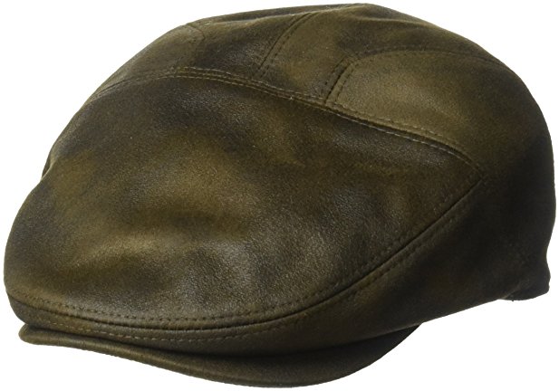 Henschel Men's Faux Ultra-Suede Leather New Shape Ivy Hat