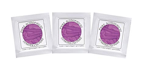 Pure Acidophilus Starter Culture - Pack of 3 Freeze-Dried Culture Sachets