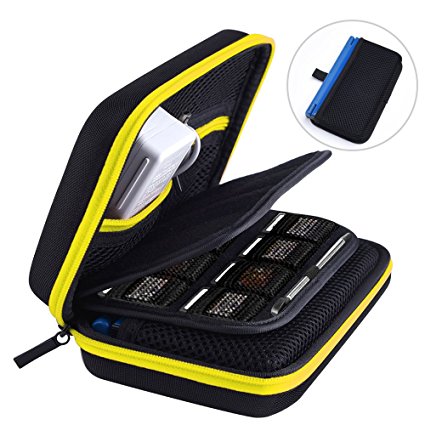 Austor Hard Travel Carrying Case for Nintendo New 3DS XL, Yellow