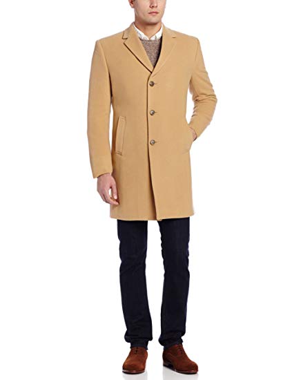 Tommy Hilfiger Men's Barnes Single Breasted Walker Coat