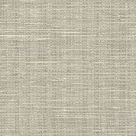 NuWallpaper NU2215 Wheat Grasscloth Peel & Stick Wallpaper, Neutral