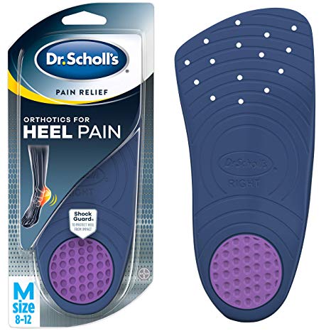 Dr. Scholl’s Pain Relief Orthotics for Heel for Men, 1 Pair, Size 8-12 - Also Available for Women