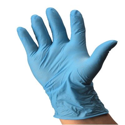 558817NBBX - Esteem Stretchy Nitrile Gloves, Medium, Blue