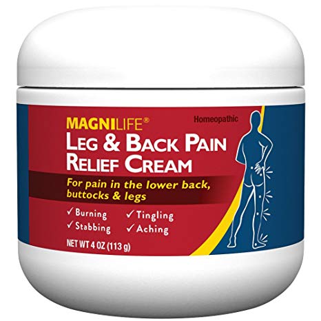 MagniLife Leg And Back Pain Relief Cream - Homeopathic Formula