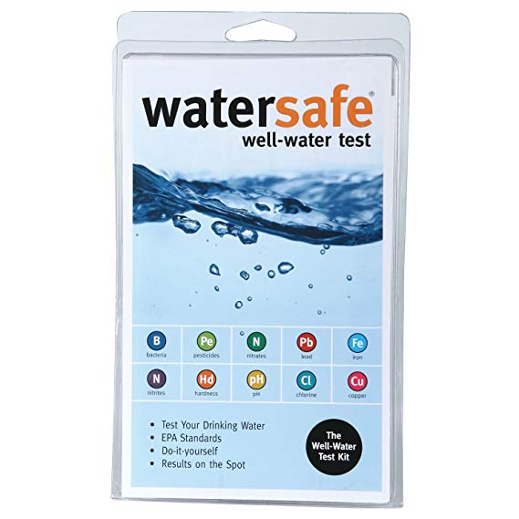 Watersafe WS425W Well Water Test Kit 2 CT