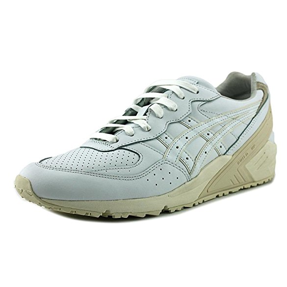 Asics Gel-Sight Men Round Toe Leather White Sneakers