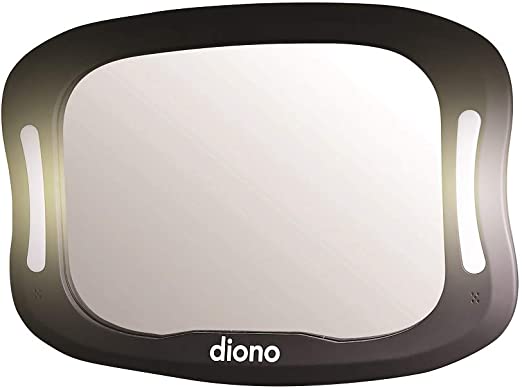Diono Easy View XXL, Baby Mirror with Remote and LED