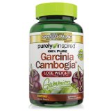 Purely Inspired Garcinia Cambogia Gummies Cherry 50 Count