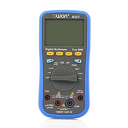 OWON Digital Multimeter with Temperature Meter, Bluetooth Interface Owon B35T (with TrueRMS)