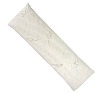 Snuggle-Pedic Shredded Bamboo Combination Memory Foam Body Pillow With Kool-Flow Cover by Body Pillow By Snuggle-Pedic