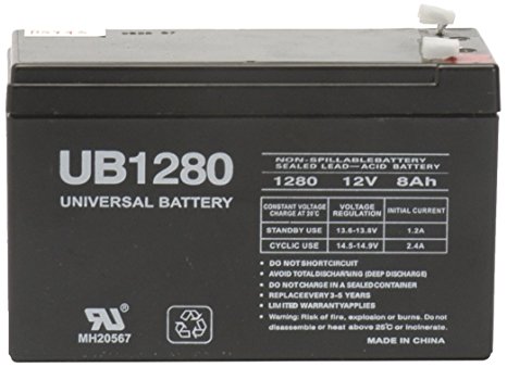 UPG UB1280I Sealed Lead Acid Batteries