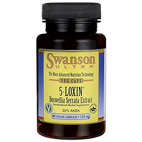 Swanson 5-Loxin Boswellia Serrata Extract Veg Caps