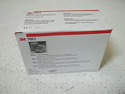 3M 7093 P100 HEPA Particle Filter 4/PK (2 pair)