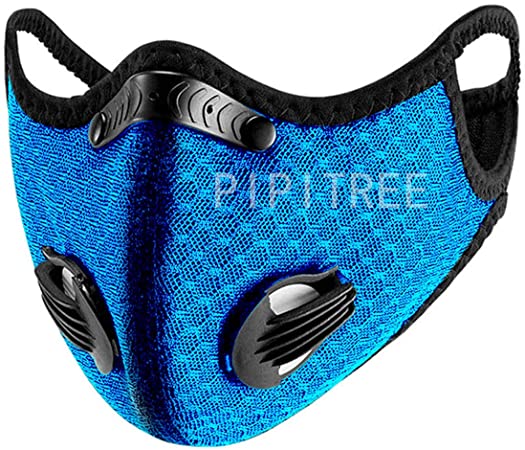 PIPITREE Reusable Filters Outdoor Cycling Sports Activated Carbon