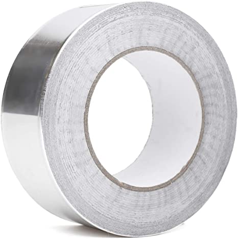 TYLife Aluminum Foil Tape,2In x 108Ft 5.9 Mil Aluminum Air Duct Repair Tape, High Temp and Heavy Duty Metal Foil Tape for HVAC, Pipe, Sealing & Patching Hot & Cold Air Ducts, Metal Repair, Insulation
