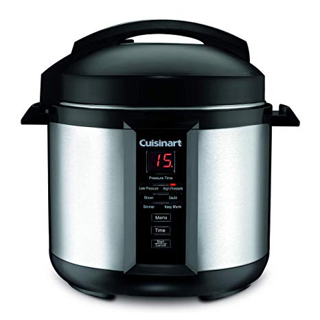 Cuisinart CPC-400 4-Quart Pressure Cooker, Silver