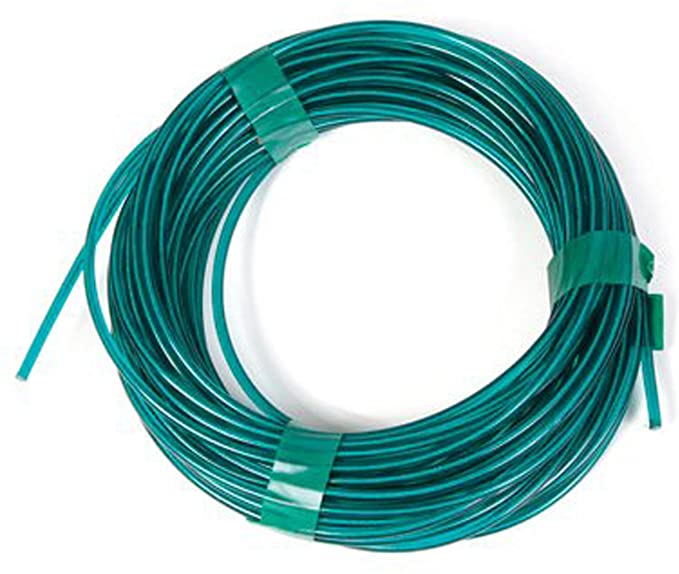 Koch 5630515 No.5 by 50-Feet Vinyl Coated Wire Clothesline, Green