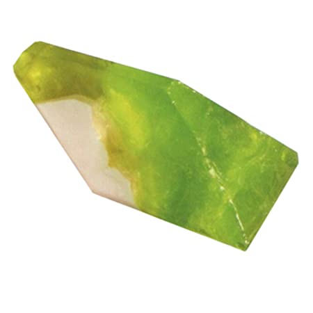 Peridot Soap Rock 6 oz (Cucumber Citrus Gardenia Scent) by SoapRocks