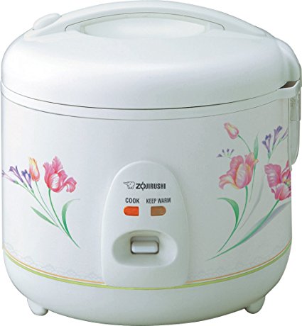 Zojirushi NSRNC10FZ Automatic Rice Cooker and Warmer 5.5-Cup/1.0-Liter, Spring Bouquet