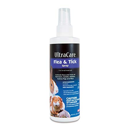 Eight in One (8 In 1) 8In1 UltraCare Flea And Tick Spray For Small Animals, 8 Ounces