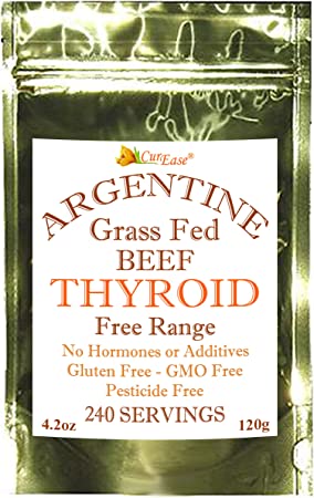 Beef Thyroid Powder - Grass Fed & Finished Argentine (4.2oz)