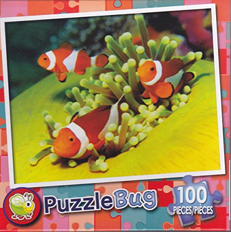 Qiyun New Puzzlebug 100 Piece Puzzle Clownfish Family ping