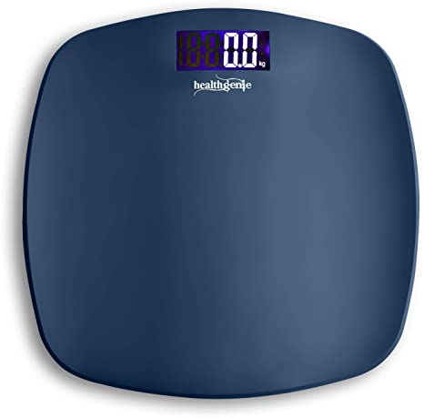 Healthgenie Digital Personal Weighing Machine - For Body Weight,(Royal Blue)