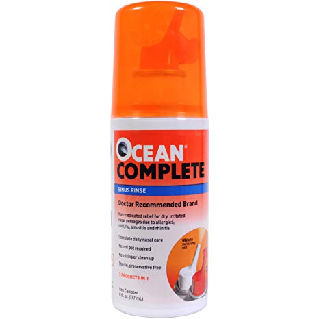 Ocean Complete Sinus Rinse, 6 Ounce Bottle
