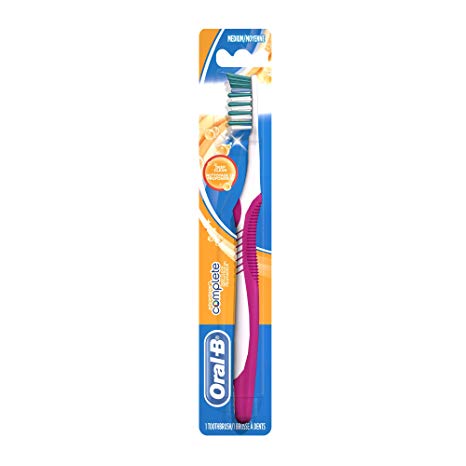 Oral-B Advantage Plus Toothbrush, Medium, 1 ct, packaging may vary