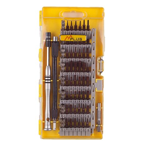 60 in 1 Precision Screwdriver Set with 56 Bit Magnetic Screwdriver Kit Electronics Repair Tool Kit for iPhone, Tablet, Macbook, Xbox, Cellphone, PC, Game Console