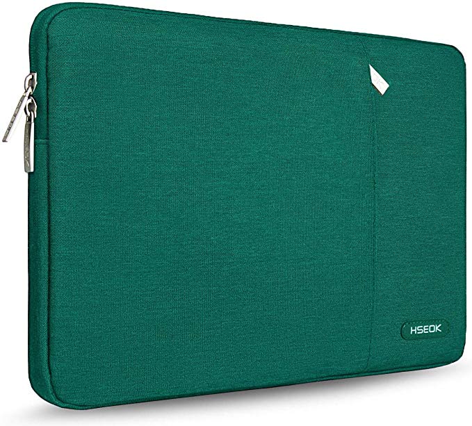Hseok 15.6-Inch Laptop Case Sleeve, Spill-Resistant Case for 15.4-Inch MacBook Pro 2012 A1286, MacBook Pro Retina 2012-2015 A1398 and Most 15.6-Inch Laptop,Dark Green