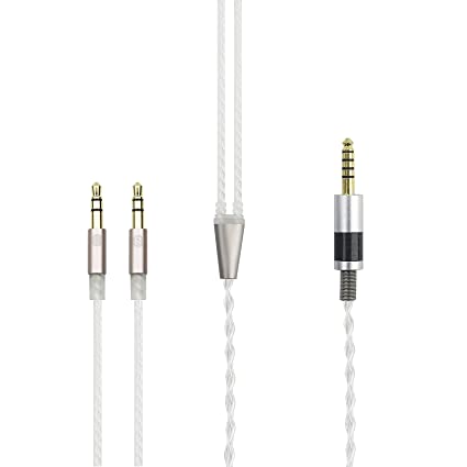 NewFantasia HiFi Cable with 4.4MM Balanced Male to Dual 3.5mm Male Connector only Compatible with Hifiman Sundara, Arya, Ananda Headphones Compatible with Sony WM1A, NW-WM1Z 3m/10ft