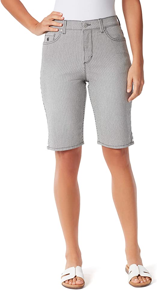 Gloria Vanderbilt Women's Amanda High Rise Bermuda Short